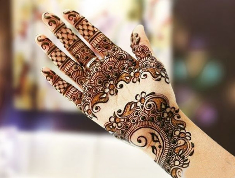 Henna For Wedding Mehndi Design Arabic Easy For Front Hand