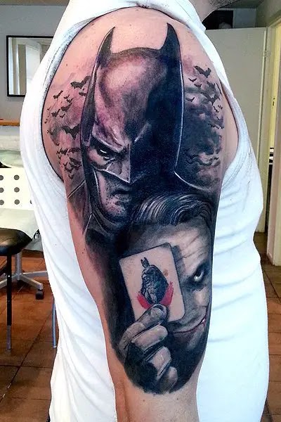 Joker Tattoo Sleeve Ideas Wiki Tattoo