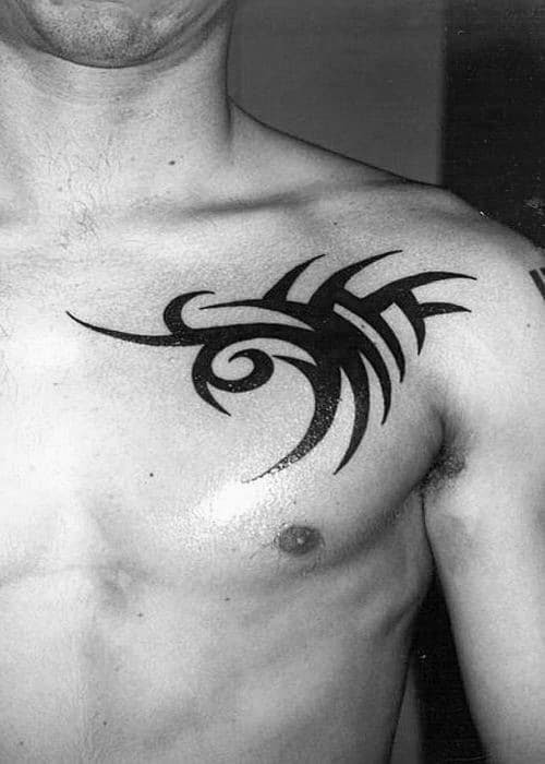 Top 37 Simple Chest Tattoo Ideas [2020 Inspiration Guide]