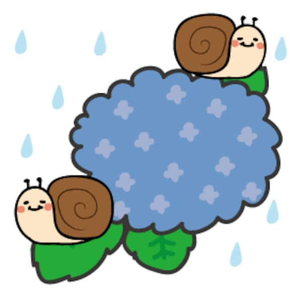 美しい花の画像 最新梅雨 いらすとや