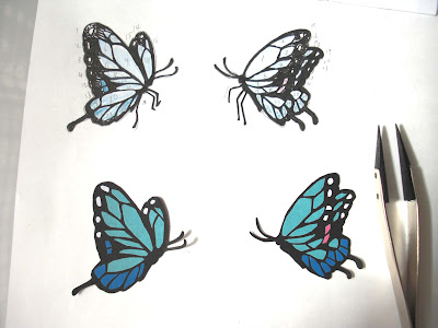 選択した画像 イラスト 幻想 的 蝶々 327221
