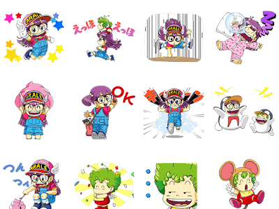 アラレ ちゃん の キャラクター 108529