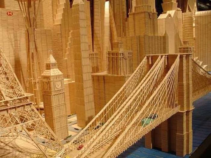 Toothpick Art