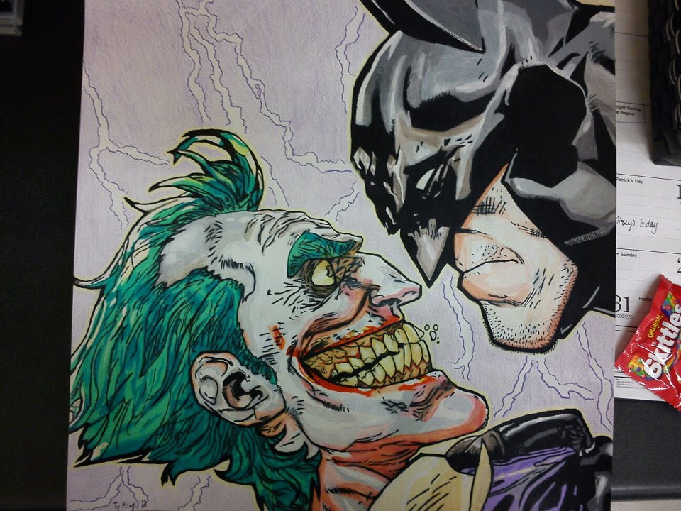 Pencil Drawing Joker Batman Pencildrawing19