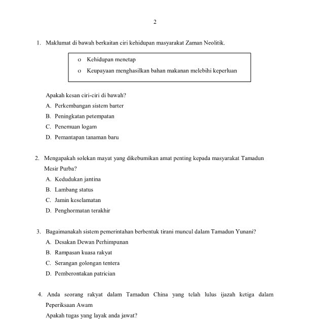Soalan Trial Spm 2019 Ekonomi - Umi Wasiati