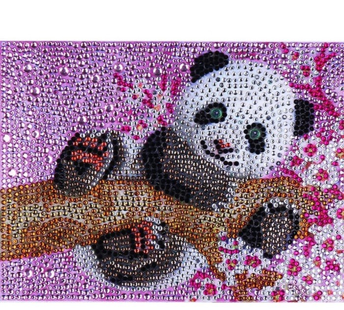  Gambar  Mozaik  Hewan Panda Kumpulan Montase Kolase dan 