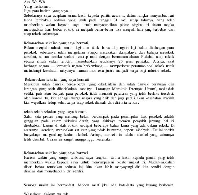 Contoh Artikel Kesehatan Bahaya Merokok - Contoh Waouw