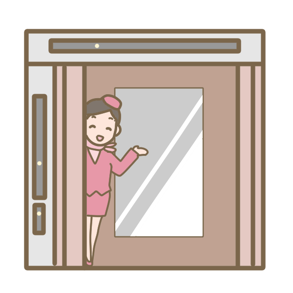 かわいい動物画像 トップ100 エレベーター イラスト フリー