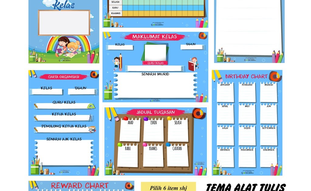 reward chart kelas abad 21