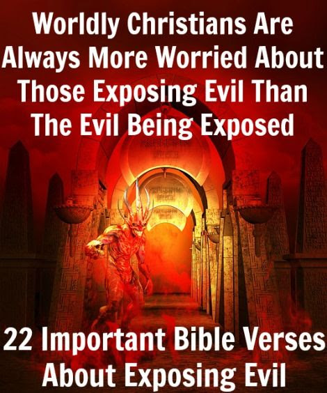 Image result for WE SEEK TO EXPOSE EVIL IMAGES