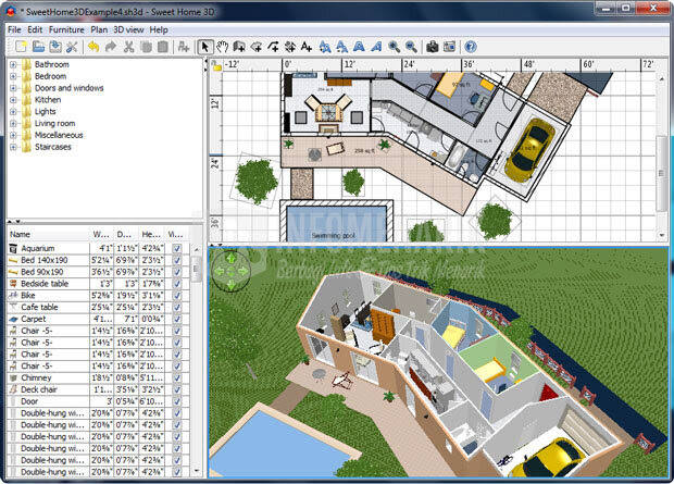 Membuat Desain  Rumah  Dengan Sweet Home 3d Info Lowongan 