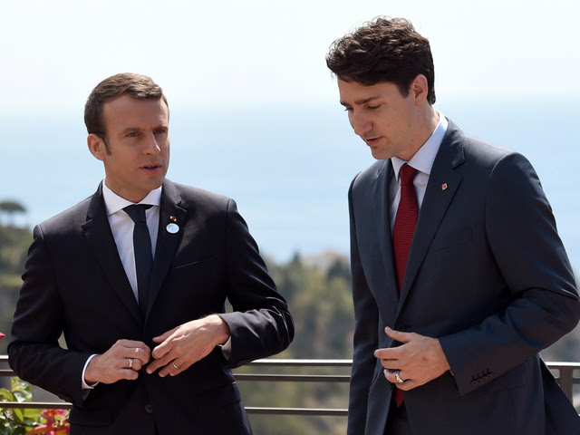 Cộng đồng mạng xôn xao vì những bức ảnh đẹp đến rụng tim của hai vị nguyên thủ tại Hội nghị G7 - Ảnh 4.