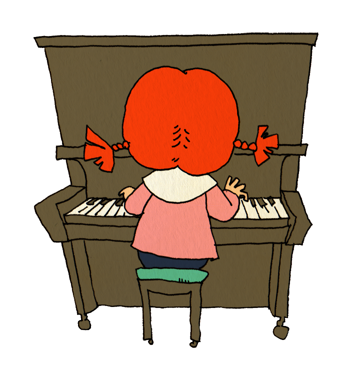 75 弾く 女の子 ピアノ 女の子 イラスト サマロンデ