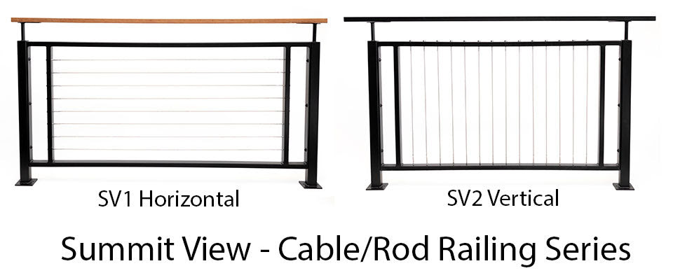 Wire & cable organization supplies braid, shrink, ties, velcro, tape. Summit View Pre Tensioned Cable Railing System Summit Railings