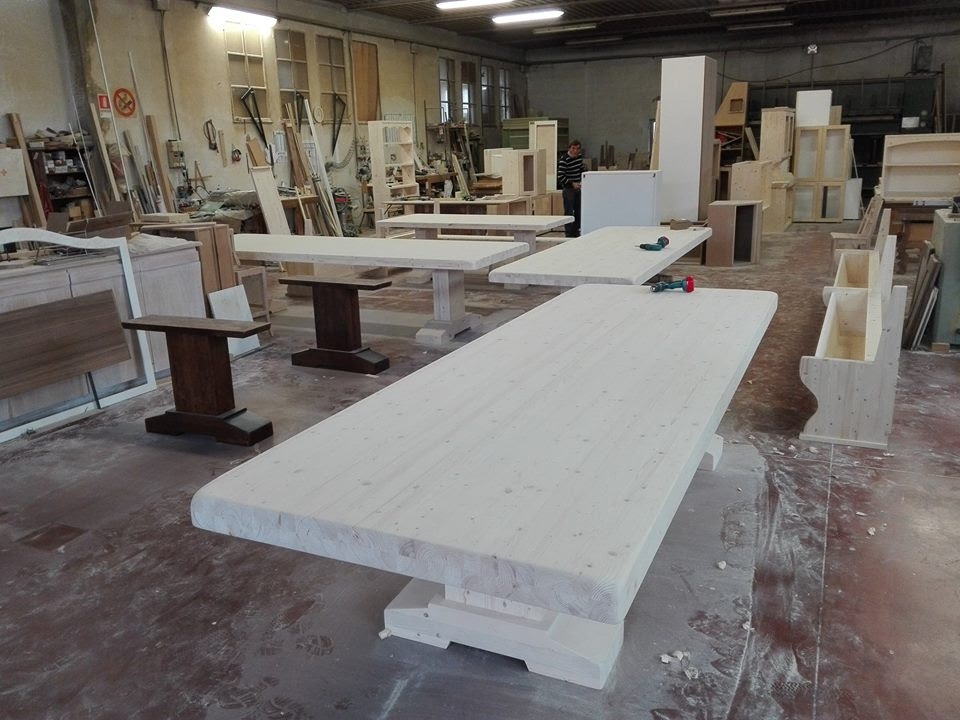 falegnameria tavoli in legno su misura sardegna