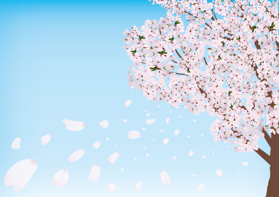 最高の散る 桜 木 イラスト ディズニー帝国