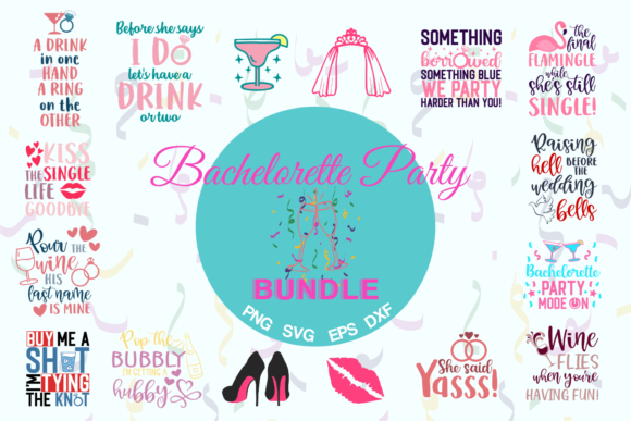 Download Layered Bachelorette Party Bundle Crafter File SVG ...