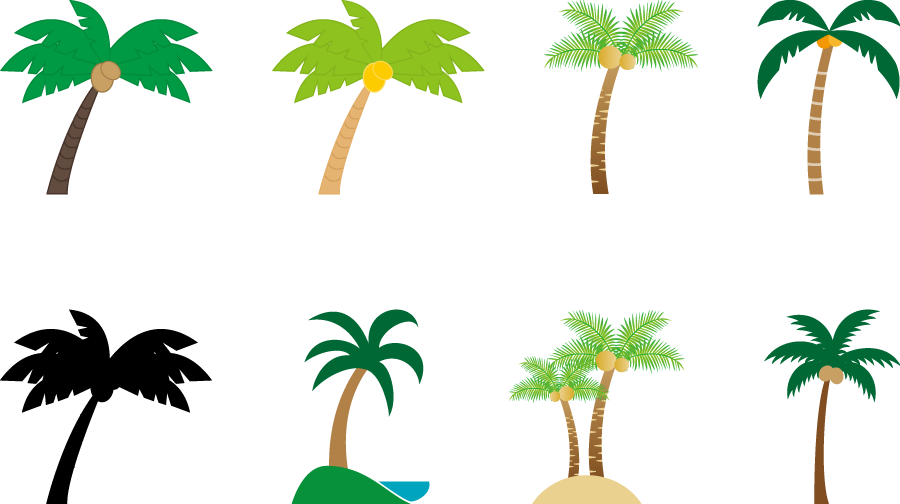 Japan Image ヤシの木 イラスト フリー