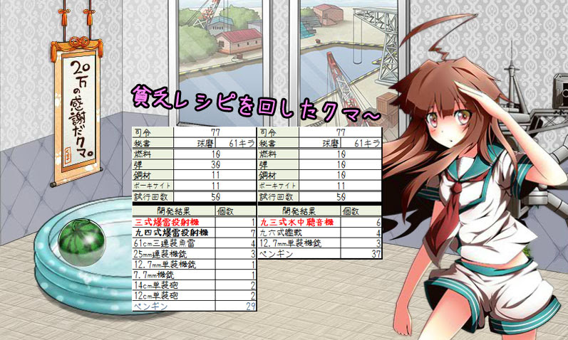 50年以上 艦 これ レシピ 初心者 最優秀ピクチャーゲーム