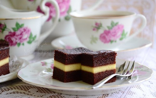 Resepi Kek Lapis Red Velvet Cheese - Salma Nuranu