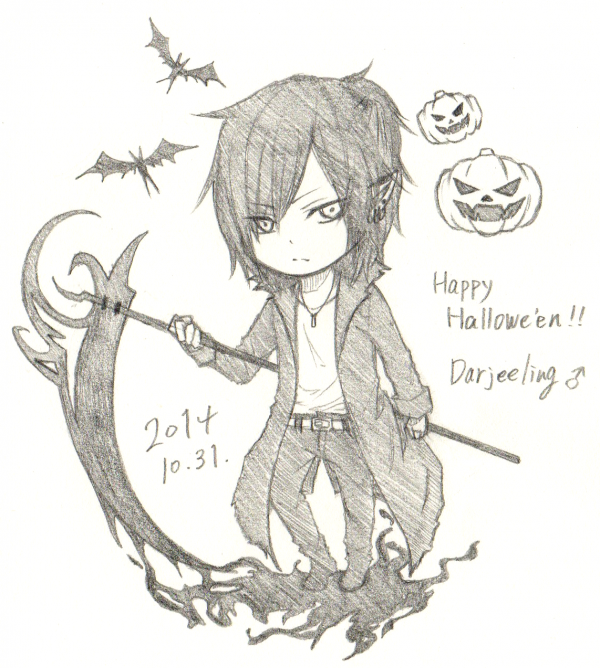 選択した画像 かっこいい 死神 ハロウィン イラスト 無料の壁紙画像のベストセレクションqhd