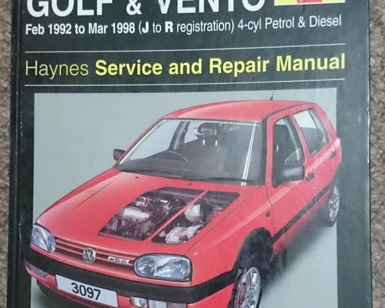 Vw Golf And Vento Service And Repair Manual Petrol And ...