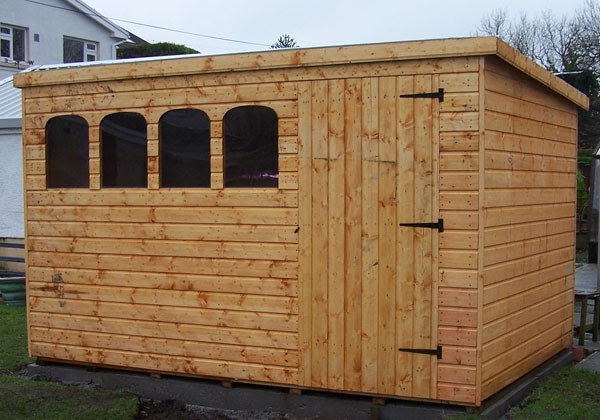 12 X 8 Pent Shed Plans ~ outdoor shed ideas