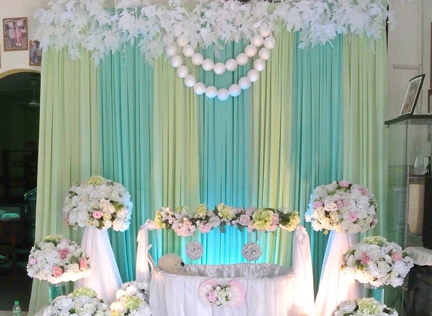 20 Inspirasi Contoh  Backdrop Aqiqah  Panda Assed