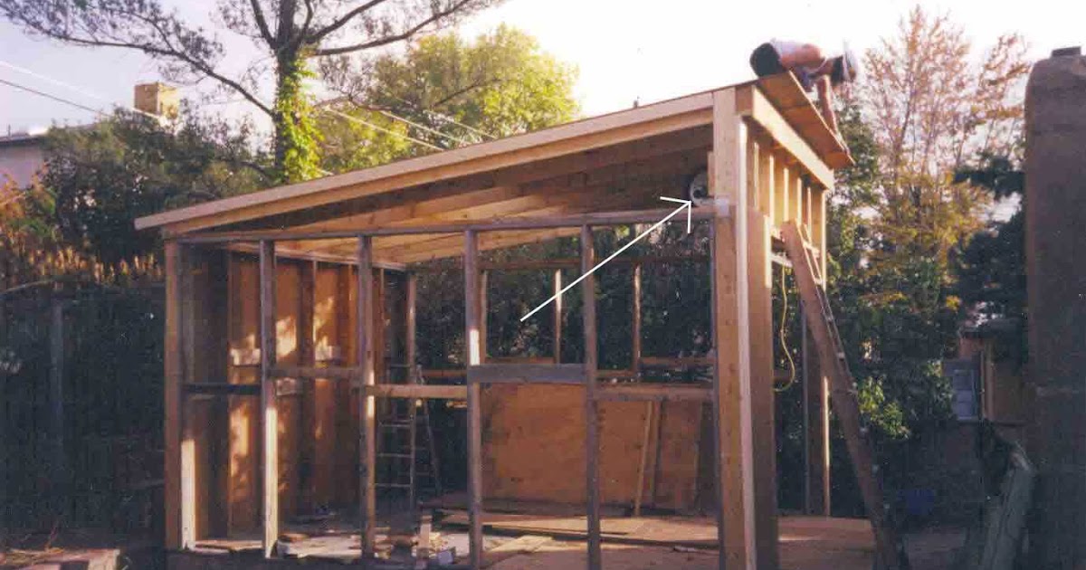 Knowing 4 x 8 slant roof shed plans Jans