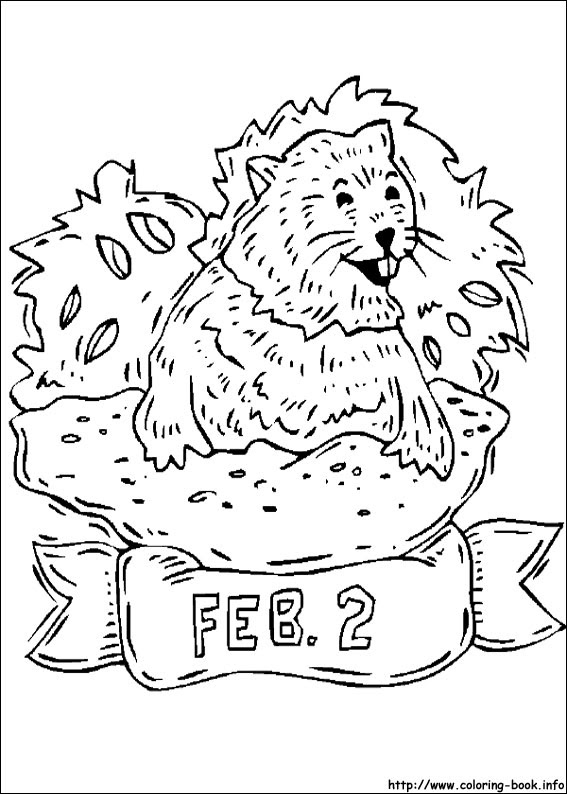 As usual, freebies are for personal and classroom use only. Groundhog Day Coloring Picture