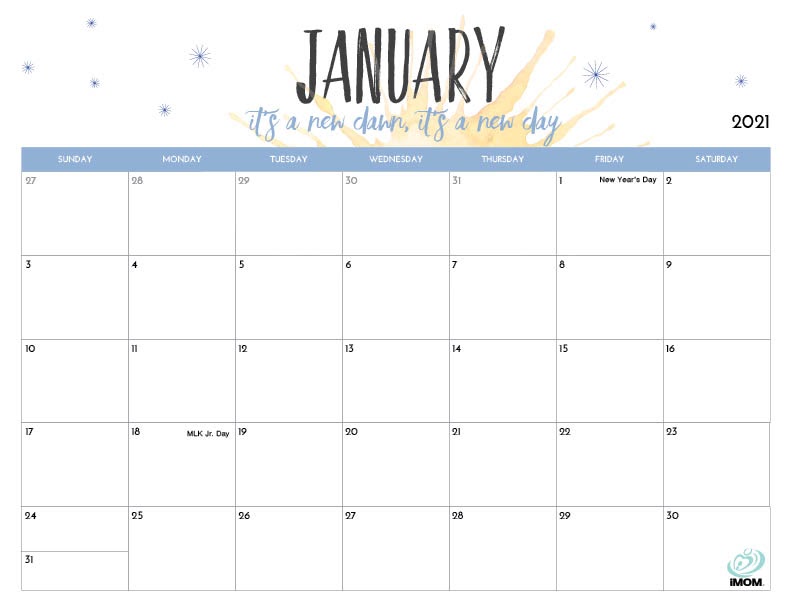 Free Printable Calendar 2021 Imom | Printable March