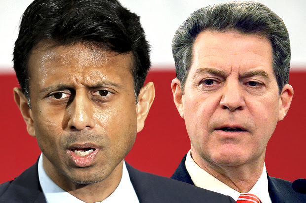 Brownback and Jindal go down in flames: America's worst governors proven bullies, liars, fools