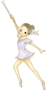 トップ100バトン トワリング イラスト イラスト画像
