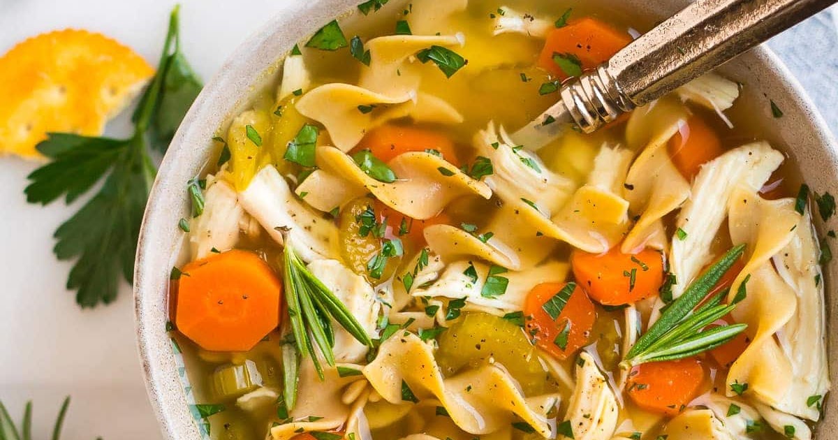 Chicken Noodle Soup In Power Quickpot : Asian Instant Pot ...