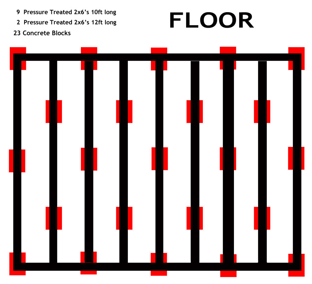 shed plans 10x12 cost