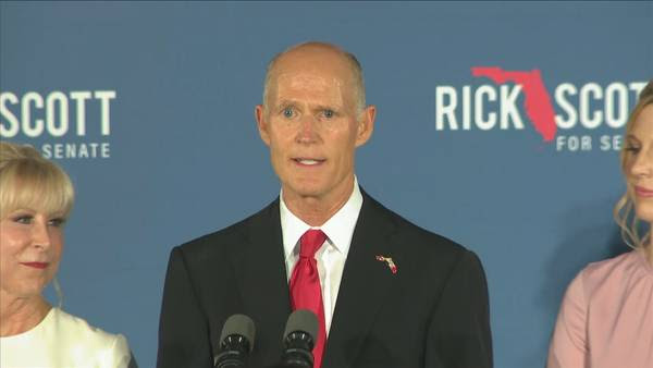 Image: BREAKING NEWS: Gov. Rick Scott to step down from elections board responsible for certifying results of Florida recount