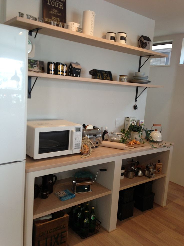 キッチン おしゃれ 棚 Kitchin