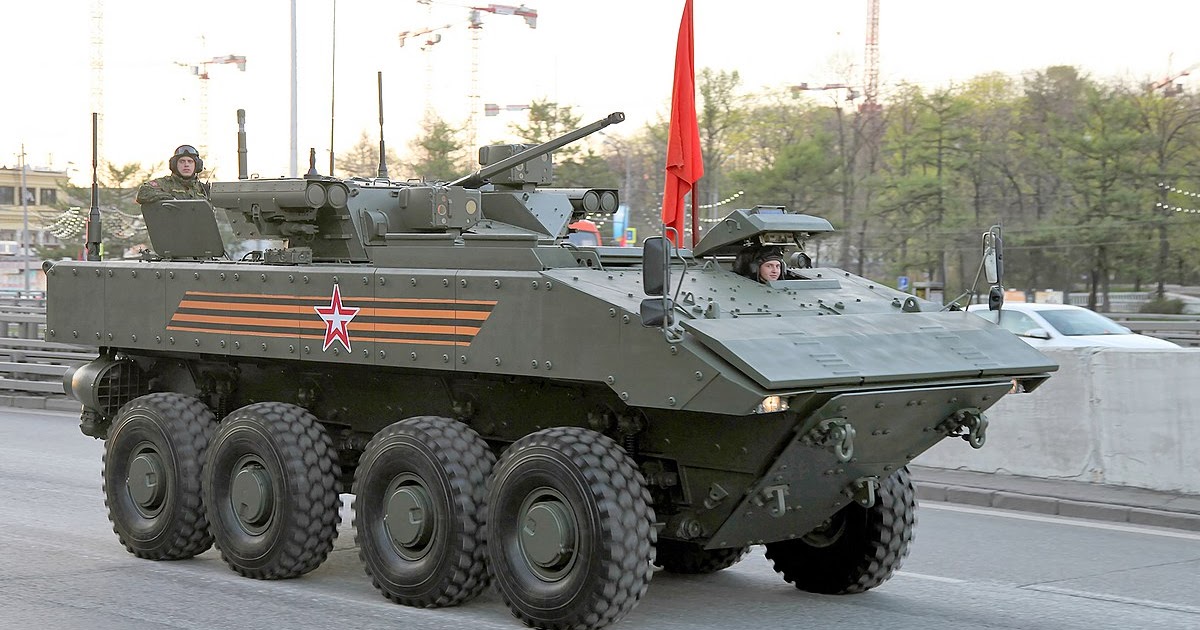 Desarrollo y Defensa: Vehículo de transporte blindado Bumerang (Rusia)