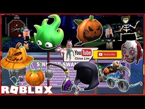 Chloe Tuber Roblox Sinister Swamp Gameplay Getting 9 More - roblox hallows eve 2018 event how to get the spritely shroud