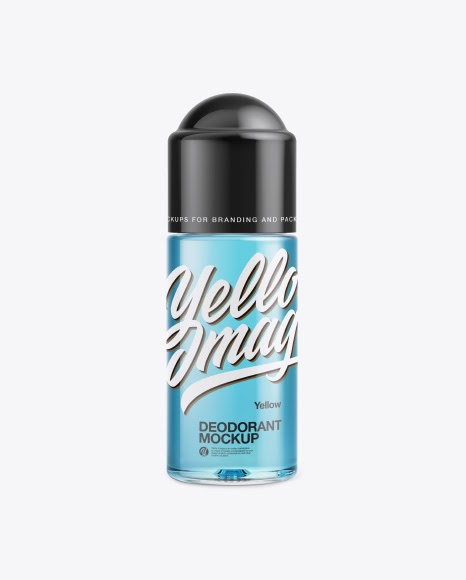 Download Roll-On Deodorant PSD Mockup Front View | Mockup Wearpack PSD