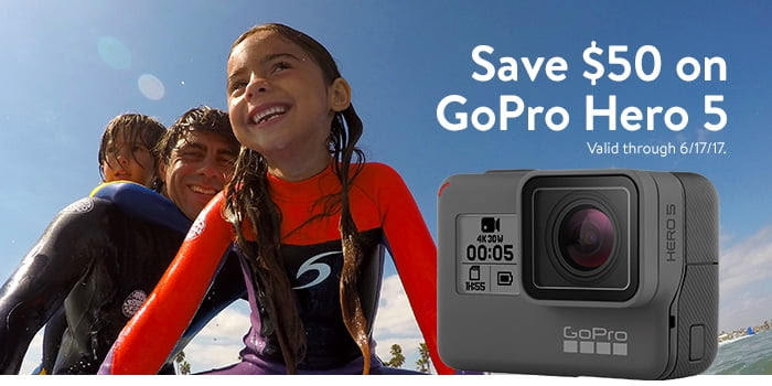 Save $50 on GoPro Series 5.
