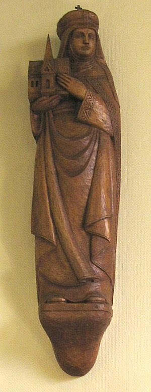 Statue of St. Hedwig, St.