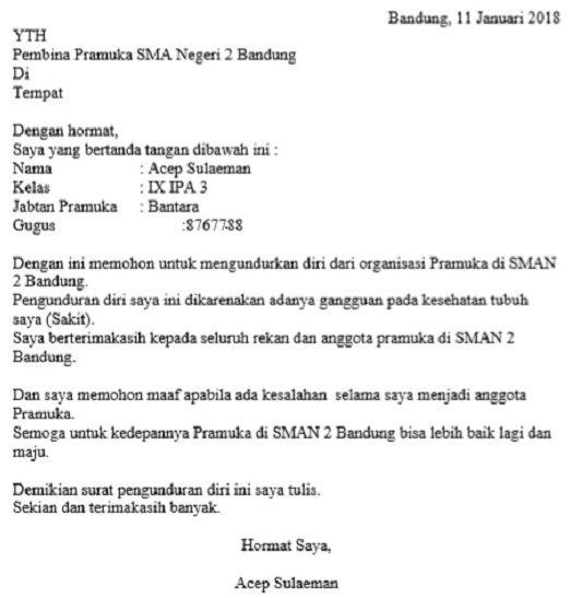 Contoh Surat Pengunduran Diri Dari Rumah Sakit - Berbagi ...