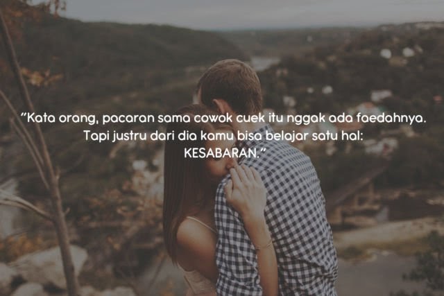 Kata Kata Wanita Sabar Menghadapi Pacar - Status Baper Terkini