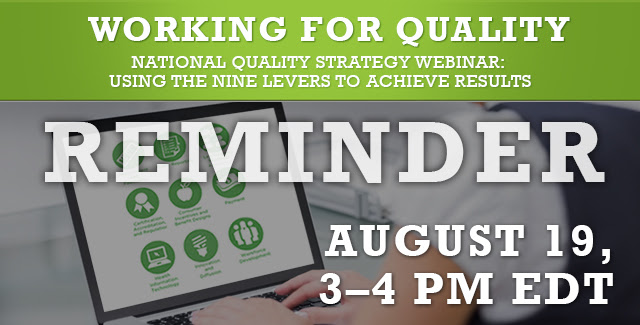 National Quality Strategy Webinar