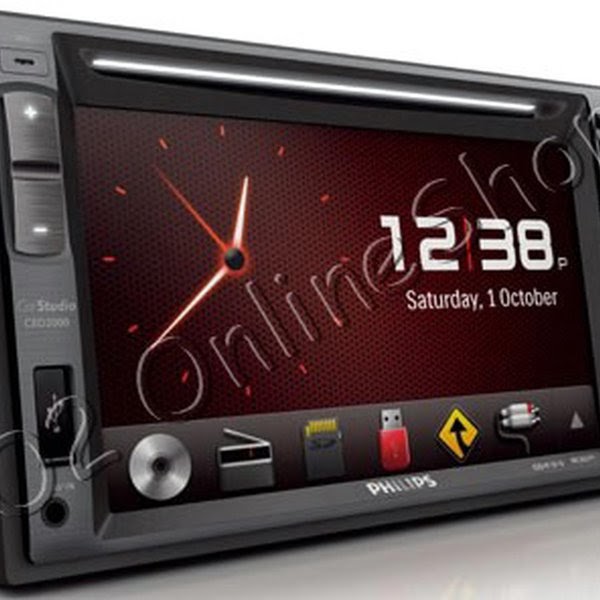 Daftar Harga Philips Double din CED 2000/headunit/tape mobil/double din