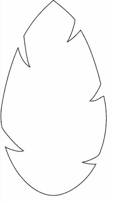 662x900 palm leaves coloring page. Free Jungle Leaf Template Download Free Jungle Leaf Template Png Images Free Cliparts On Clipart Library