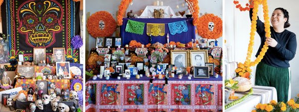 La tradición mexicana de Día de Muertos se mantiene viva también en Dallas, Texas.