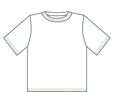 √無料でダウンロード！ tシャツ 無地 イラスト フリー 198434