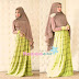 Model Baju Gamis Warna Hijau Lemon